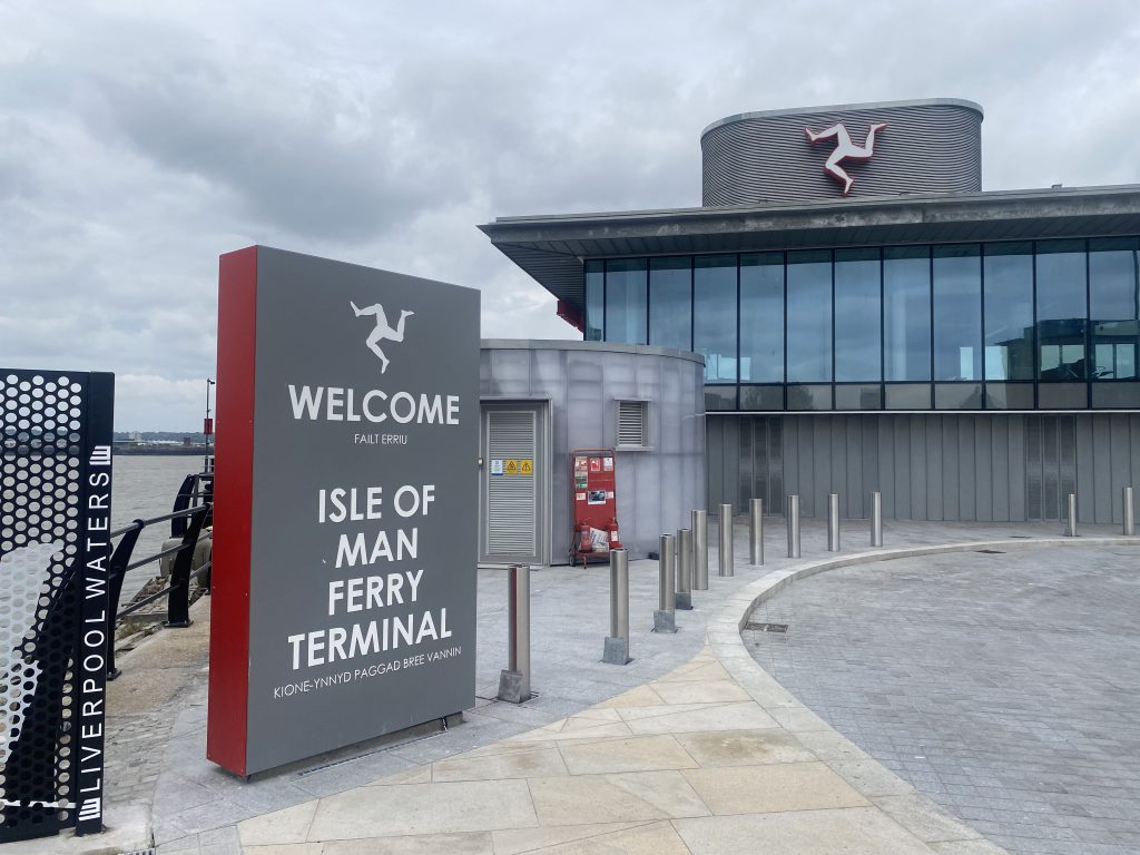 The new Isle of Man Government Ferry Terminal in Liverpool.